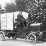 1909: Scania transport van melk