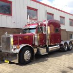 Peterbilt showtruck in Calluna kleur