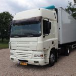 Agri Collectief is gestart met eigen Transport, 2 trekkers met koelers en een container combinatie