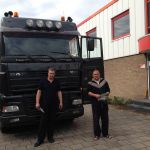 DAF XF95.480 voor een klant in Moldavië