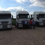 3x Iveco Stralis 6x2 voor een klant in Bosnië Herzegovina