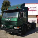 Youngtimer, Scania P93 1992, naar Heeze