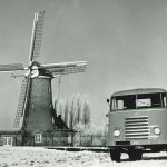 1953: DAF A50 in een oerhollands landschap