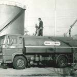 1971: DAF F160 brandstof vrachtwagen