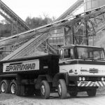 1979: DAF 2300 8x4 kipper